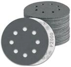 LuxusKollektion Schleifscheibe Nassschleifpapier 125mm Klett 8 Loch K&ouml;rnung...