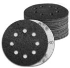 LuxusKollektion Schleifscheibe Schleifpapier 125mm Klett 8Loch K&ouml;rnung80