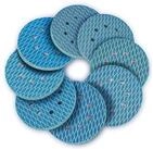 LuxusKollektion Schleifscheibe Schleifpapier 125mm Klett 8 Loch Zirkonium MIX 64