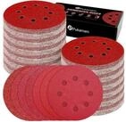 LuxusKollektion Schleifscheibe Schleifpapier 125mm Klett 140 8 Loch Gemischte