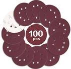 LuxusKollektion Schleifscheibe Schleifscheiben 125 mm Klett 8 Loch 100 St&uuml;ck...