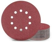 LuxusKollektion Schleifscheibe Schleifscheiben 225mm Klett P60 10 Loch 25...