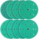 LuxusKollektion Schleifscheibe Schleifpapier 150mm 15 Loch-Gr&uuml;n 80 St&uuml;ck...