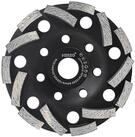 LuxusKollektion Schleifaufsatz Diamantschleift&ouml;pfe 125mm 22,23mm Beton Stein