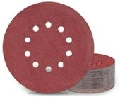 LuxusKollektion Schleifscheibe Schleifscheiben 225mm Klett P120 10 Loch 25...