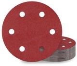 LuxusKollektion Schleifscheibe Schleifpapier 225mm Klett 6 Loch K&ouml;rnung P100