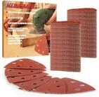LuxusKollektion Schleifdreieck Schleifpapier Dreieckschleifer Klett 6 Loch 40...