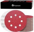 LuxusKollektion Schleifscheibe Schleifpapier 125mm Klett 80 K&ouml;rnung