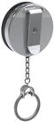 BASI G&uuml;rtelhalter G&uuml;rtel-Clip, Schl&uuml;sselring, Silber/Schwarz, &Oslash; 5,2 cm,...