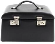 WINDROSE Schmuckkoffer Jewellery Box, aus echtem Rindsleder
