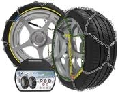 LuxusKollektion Schneeketten Schneeketten Stahl 2 St&uuml;ck 12mm Spanner Auto...