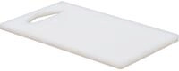 TRIZERATOP Schneidebrett Schneidebrett 250 x 150 x 10 mm, wei&szlig;, PE, (Schneidebrett