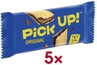 PICK UP! Kekse PICK UP! Original, Doppelkeksriegel 5er-Pack