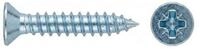 Contorion Blechschraube ISO 7050 Form CZ Senkkopf-Blechschraube VG 4,8x32 Stahl