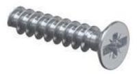 Kaiser Schraube Kaiser Ger&auml;teschraube, PlusMinus 3,2x15mm, gvz 2472-15 100 Stk