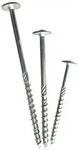 Klimas Holzbauschraube Tellerkopfschrauben TX40 8mm, (verschiedene L&auml;ngen),