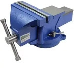 TRUTZHOLM Schraubstock Schraubstock parallel 360&deg; drehbar mit Amboss f&uuml;r...