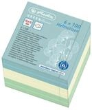 HAMELIN PAPERBRANDS Konzepthalter herlitz Haftnotizblock GREENline 75x75mm 6x100