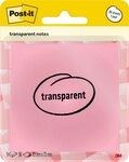 Post-it&reg; Haftnotizen Transparent Notes