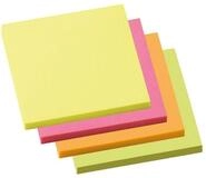 Soennecken Haftnotizblock Soennecken Haftnotiz 5836 75x75mm neonfarben...