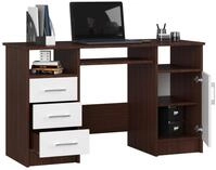 Raumhirsch Furniture Schreibtisch mit Tastaturauszug - B&uuml;rotisch - 124 cm breit