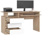 Raumhirsch Furniture Schreibtisch kompakt, B&uuml;rotisch mit Stauraum und...