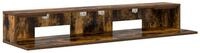 vidaXL Arbeitstisch Studiotisch R&auml;uchereiche 130 x 36 x 19,5 cm Holzwerkstoff...