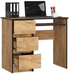 Raumhirsch Furniture Schreibtisch mit Tastaturauszug - zwei Tischvarianten - 90...