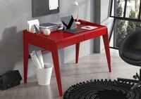 Visby Schreibtisch Lisa (Arbeitstisch / Kinderschreibtisch 125 cm Rot,...
