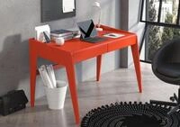Visby Schreibtisch Lisa (Arbeitstisch / Kinderschreibtisch 125 cm Orange,