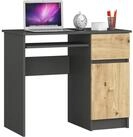Raumhirsch Furniture Schreibtisch 90 cm Breite - Computertisch 90 cm Breite -