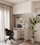 Raumhirsch Furniture Schreibtisch mit Aufsatz, Tastaturauszug, B&uuml;roschreibtisch