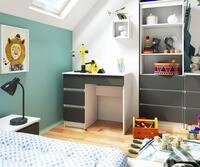 Raumhirsch Furniture Schreibtisch Kinder Computertisch - Eleganter Schreibtisch...