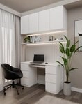 Raumhirsch Furniture Schreibtisch mit Tastaturauszug, B&uuml;rotisch,...
