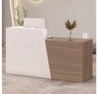 LuxusKollektion Empfangstheke Empfangstheke Kassentisch 80&times;42&times;100cm White +...
