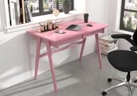 Visby Schreibtisch Edda (Arbeitstisch / Kinderschreibtisch 120 cm Pastellrosa,