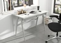 Visby Schreibtisch Edda (Arbeitstisch / Kinderschreibtisch 120 cm Pastellgrau,