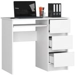 Raumhirsch Furniture Schreibtisch mit Tastaturauszug - zwei Tischvarianten - 90...