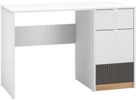 Feldmann-Wohnen Schreibtisch Torino (mit Schublade, mit T&uuml;r, 1-St., moderne...