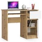 Raumhirsch Furniture Schreibtisch 90 cm Breite - Computertisch 90 cm Breite -
