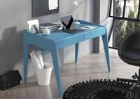 Visby Schreibtisch Lisa (Arbeitstisch / Kinderschreibtisch 125 cm Pastellblau,