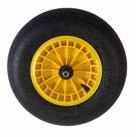 Altrad Fort Schubkarren-Rad Ersatzrad gelb 400 x 100 mm