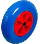 BGS technic Schubkarren-Rad BGS TECHNIC Schubkarrenrad, 80656, PU, rot/blau,...