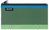 LEITZ Federm&auml;ppchen LEITZ Schlamper UrbanChic gr&uuml;n 210x85x6mm 2 F&auml;cher abheftbar