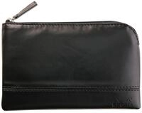 EXACOMPTA Organizer Etui aus Kunstleder Rei&szlig;verschluss, 11x17 cm Schwarz...