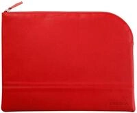 EXACOMPTA Organizer Etui aus Kunstleder Rei&szlig;verschluss, 21x28 cm Mohnrot...