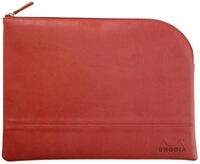EXACOMPTA Organizer Etui aus Kunstleder Rei&szlig;verschluss, 21x28 cm Nacarat...
