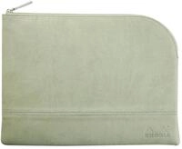 EXACOMPTA Organizer Etui aus Kunstleder Rei&szlig;verschluss, 21x28 cm Seladon...