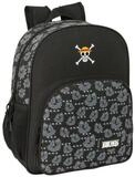 safta Schulrucksack Schulrucksack One Piece Pirates Schwarz 32 x 38 x 12 cm