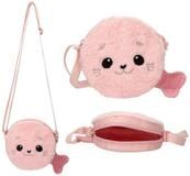 Depesche Spiel Princess Mimi Umh&auml;ngetasche ROBBY Robbe rosa Kunstfell Kinder